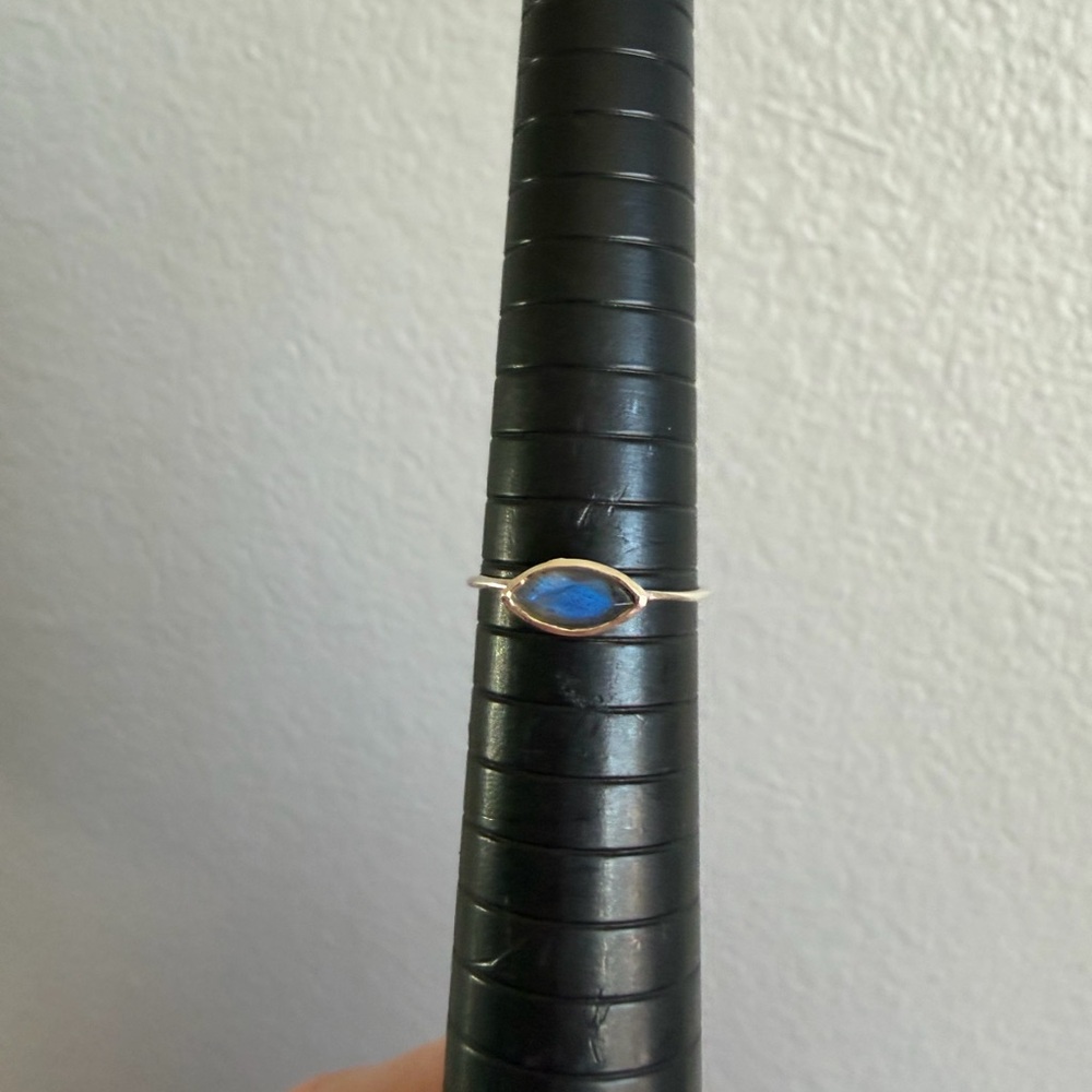 Labradorite Stackable Ring - image 1